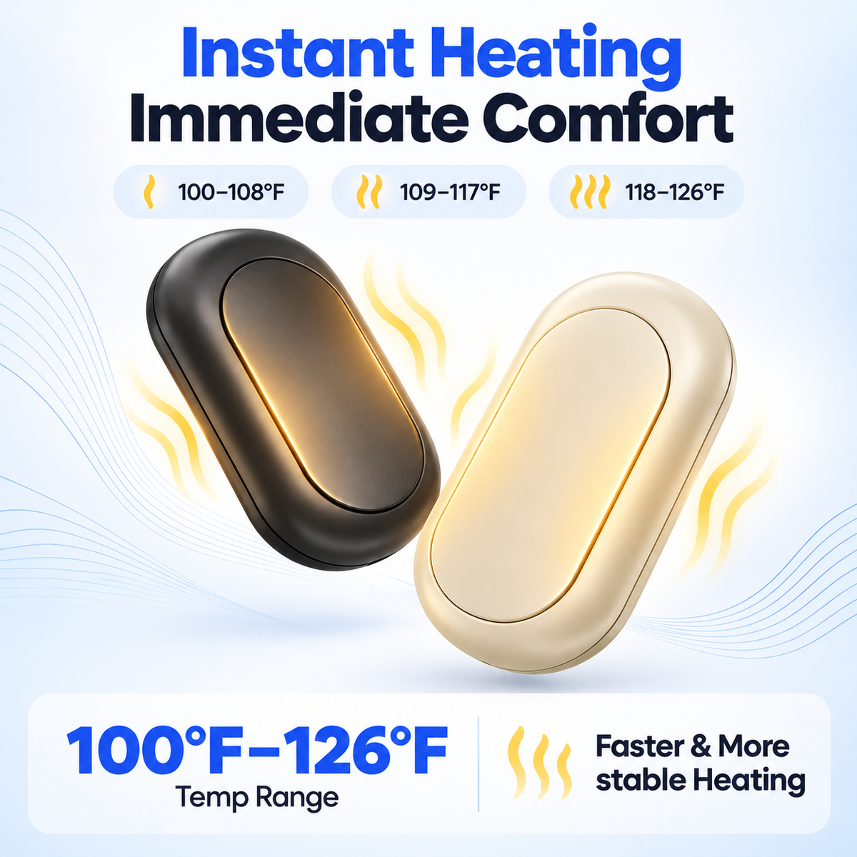 2-in-1 Magnetic Mini Hand Warmers