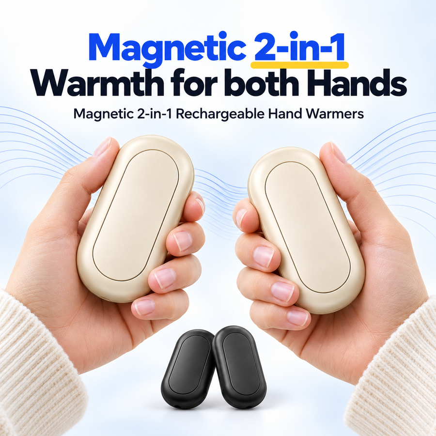 2-in-1 Magnetic Mini Hand Warmers